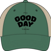 It's a Good Day to be Bad Cap - Women's Washed Mesh-Back Cap