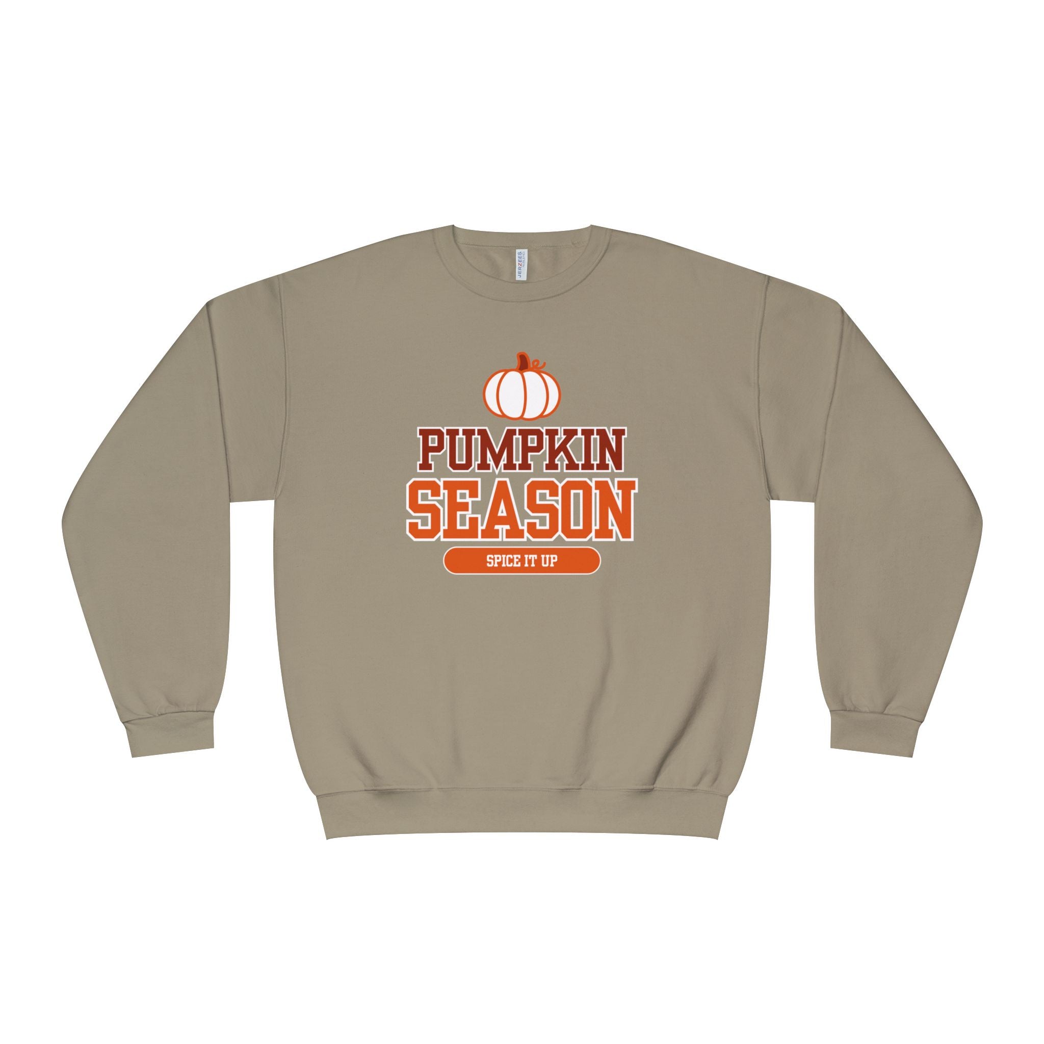 Pumpkin Season Crew Neck, Fall Sweatshirt, Halloween Apparel, Cozy Sweatshirt, Autumn Fashion, Seasonal Gift Idea
