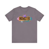Momster Squad Tee - Fun Unisex Jersey Short Sleeve Shirt, Ultimate Mom Gift, Halloween Tee, Cute Family