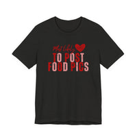 Galentine’s Brunch Tee — “Posting My Meal” Graphic T-Shirt