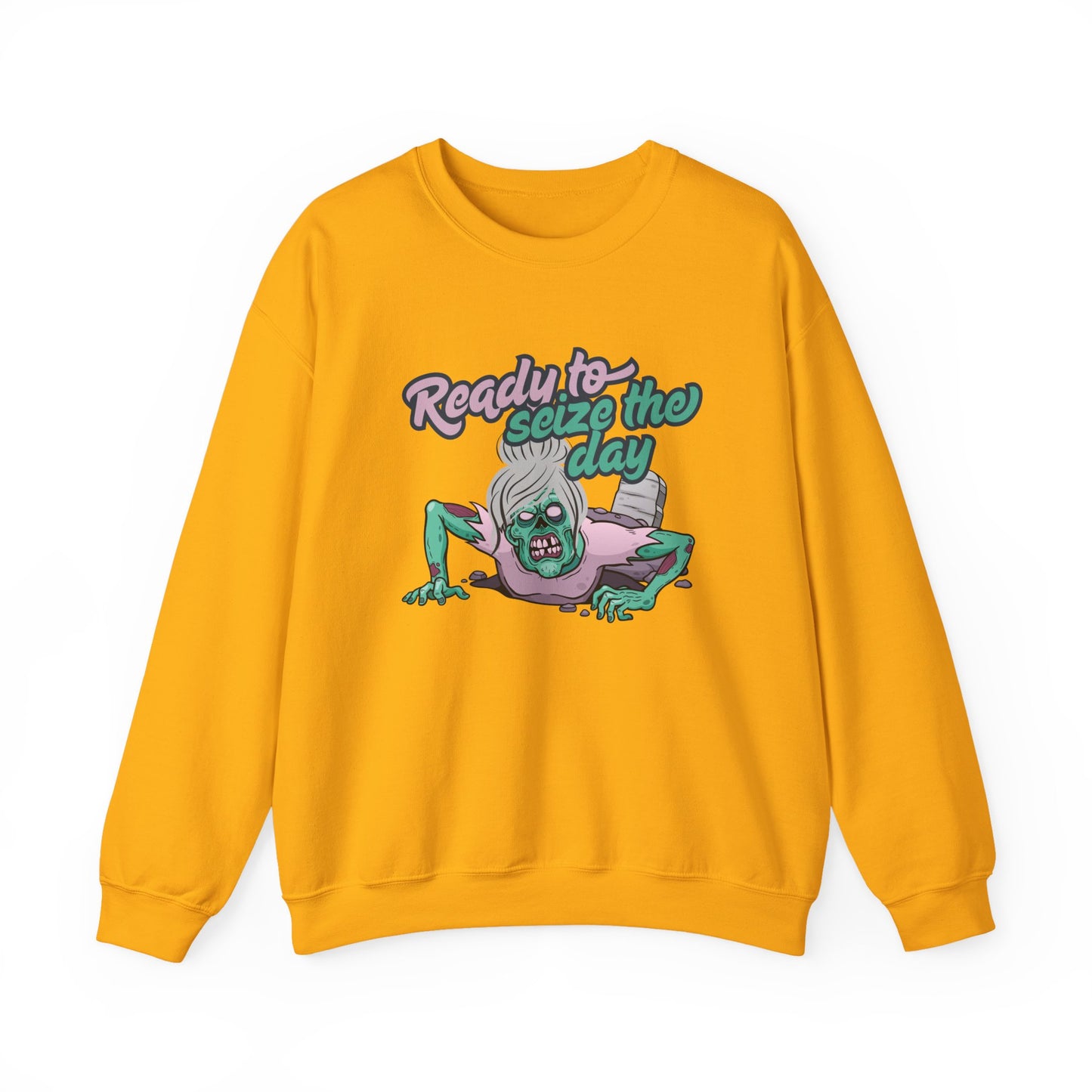 Zombie Motivation Crewneck Sweatshirt, Unisex Sweatshirt, Graphic Sweatshirt, Funny Apparel, Perfect for Halloween & Casual Wear, Gift [...]