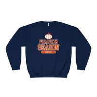 Pumpkin Season Crew Neck, Fall Sweatshirt, Halloween Apparel, Cozy Sweatshirt, Autumn Fashion, Seasonal Gift Idea