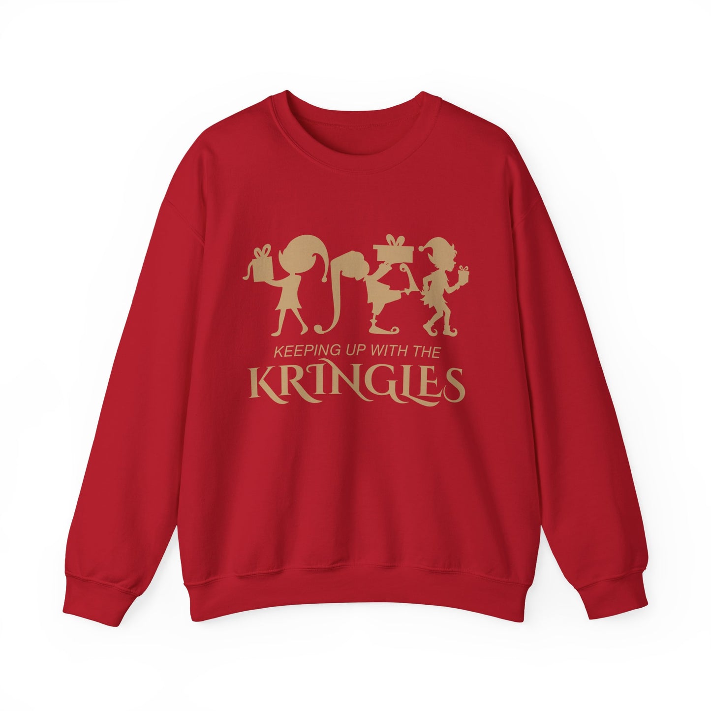 Keeping Up With the Kringles Holiday Crewneck Sweatshirt