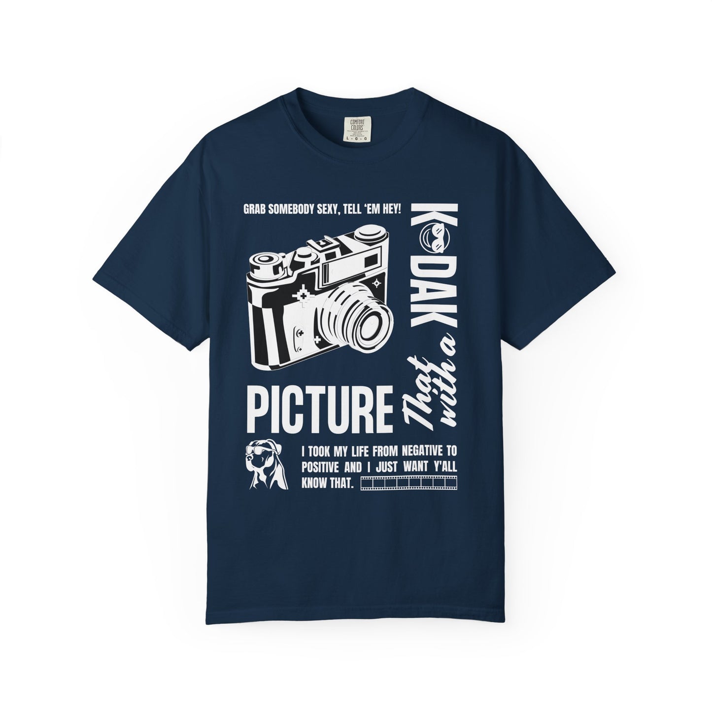 Kodak Picture T‑Shirt — Retro Photography Graphic Tee