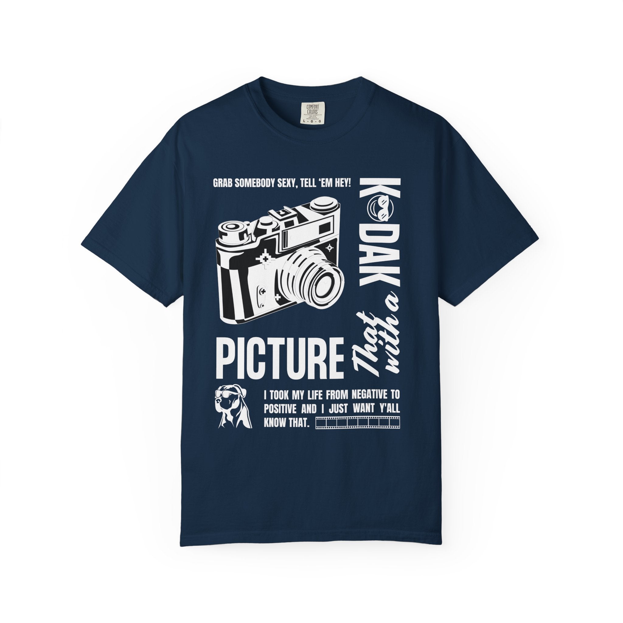 Kodak Picture T‑Shirt — Retro Photography Graphic Tee
