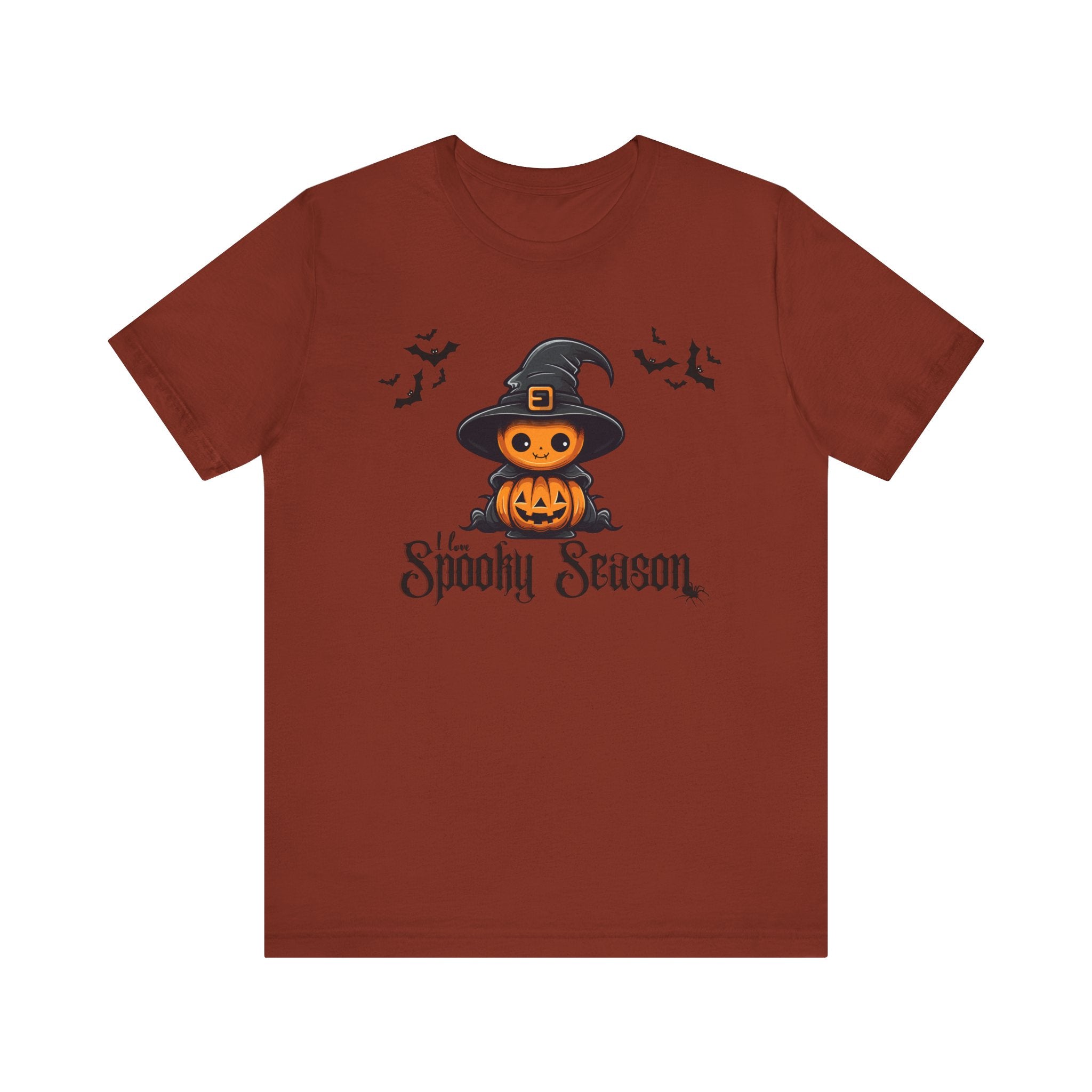I love Spooky Season Tee, Unisex T-Shirt for Halloween, Fall Festival Shirt, Ghosts & Ghouls Merchandise, Pumpkin Apparel