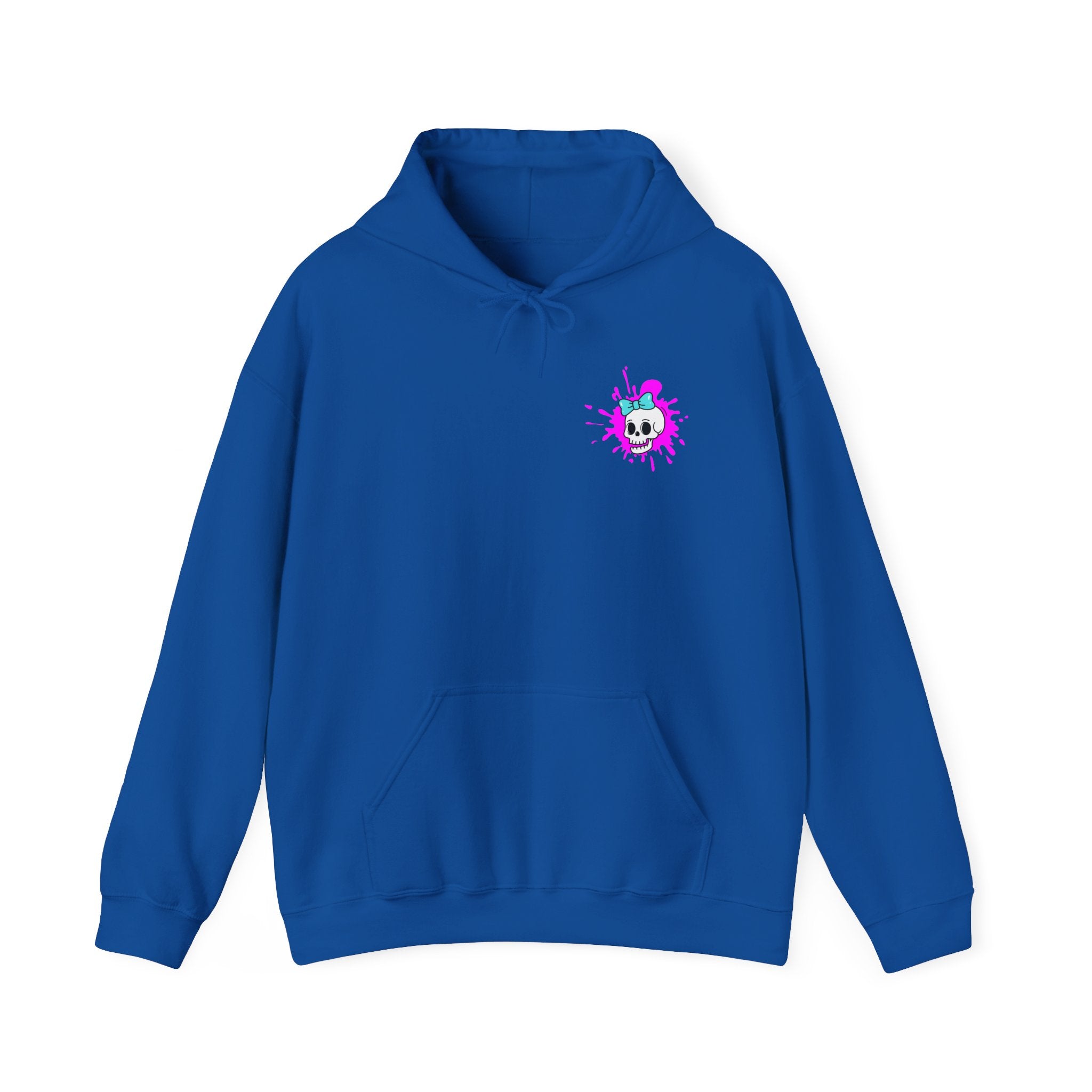 "Some Things Are Better Left Alone" Graphic Pullover - Skull Hoodie