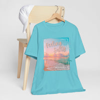 Feeling Salty Unisex T-Shirt, Beach Vibe Tee, Summer Casual Wear, Vacation Gift, Ocean Lover Apparel