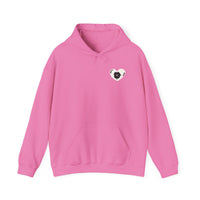 Have the Day you Deserve, Vintage Pin-Up Hoodie — Retro Woman Blowing Kiss Graphic Pullover
