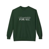 Accountability For All Crewneck Sweatshirt — Inclusive Message Crew Sweatshirt