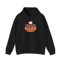 Cozy Pumpkin Season Hoodie, Fall Sweatshirt, Autumn Apparel, Halloween Gift, Unisex Pumpkin Pullover