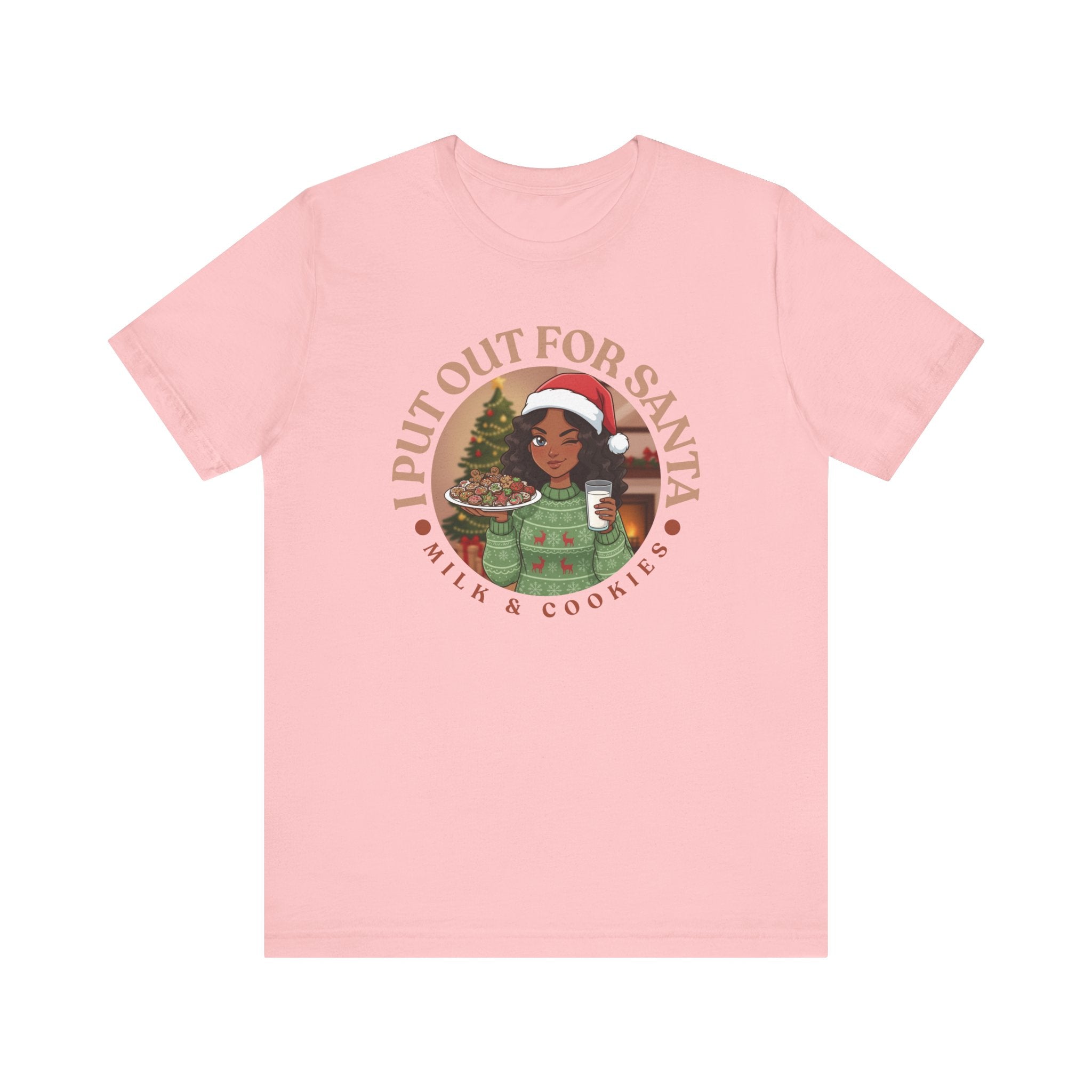 I Put Out for Santa Christmas Tee V1