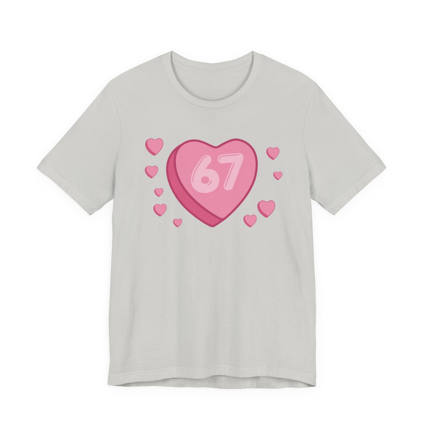 Heart Candy '67' T-Shirt — Conversation Heart Valentine Tee