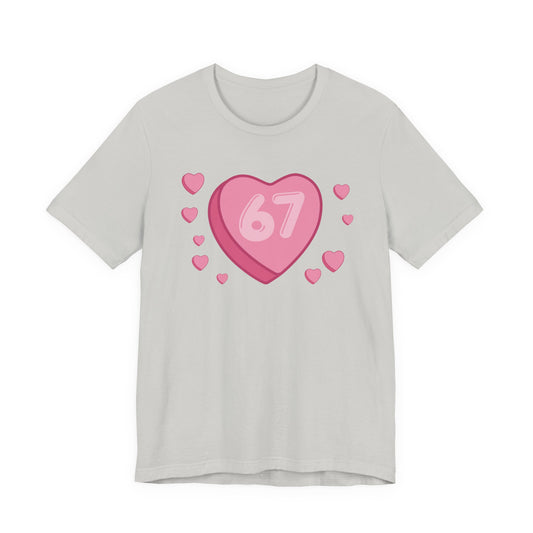 Heart Candy '67' T-Shirt — Conversation Heart Valentine Tee