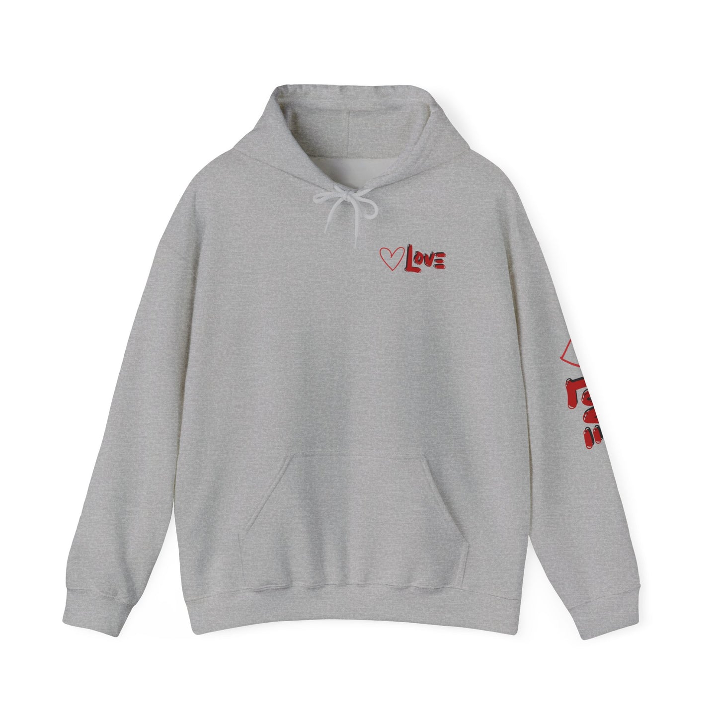 Snacks Are My Love Language Hoodie — Cute Valentine’s Graphic Pullover
