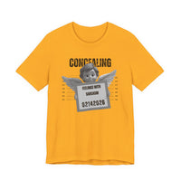 Concealing Feelings With Sarcasm Mugshot - Valentines/Galentines Tee