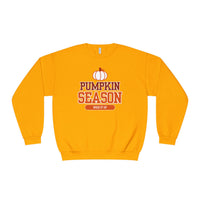 Pumpkin Season Crew Neck, Fall Sweatshirt, Halloween Apparel, Cozy Sweatshirt, Autumn Fashion, Seasonal Gift Idea