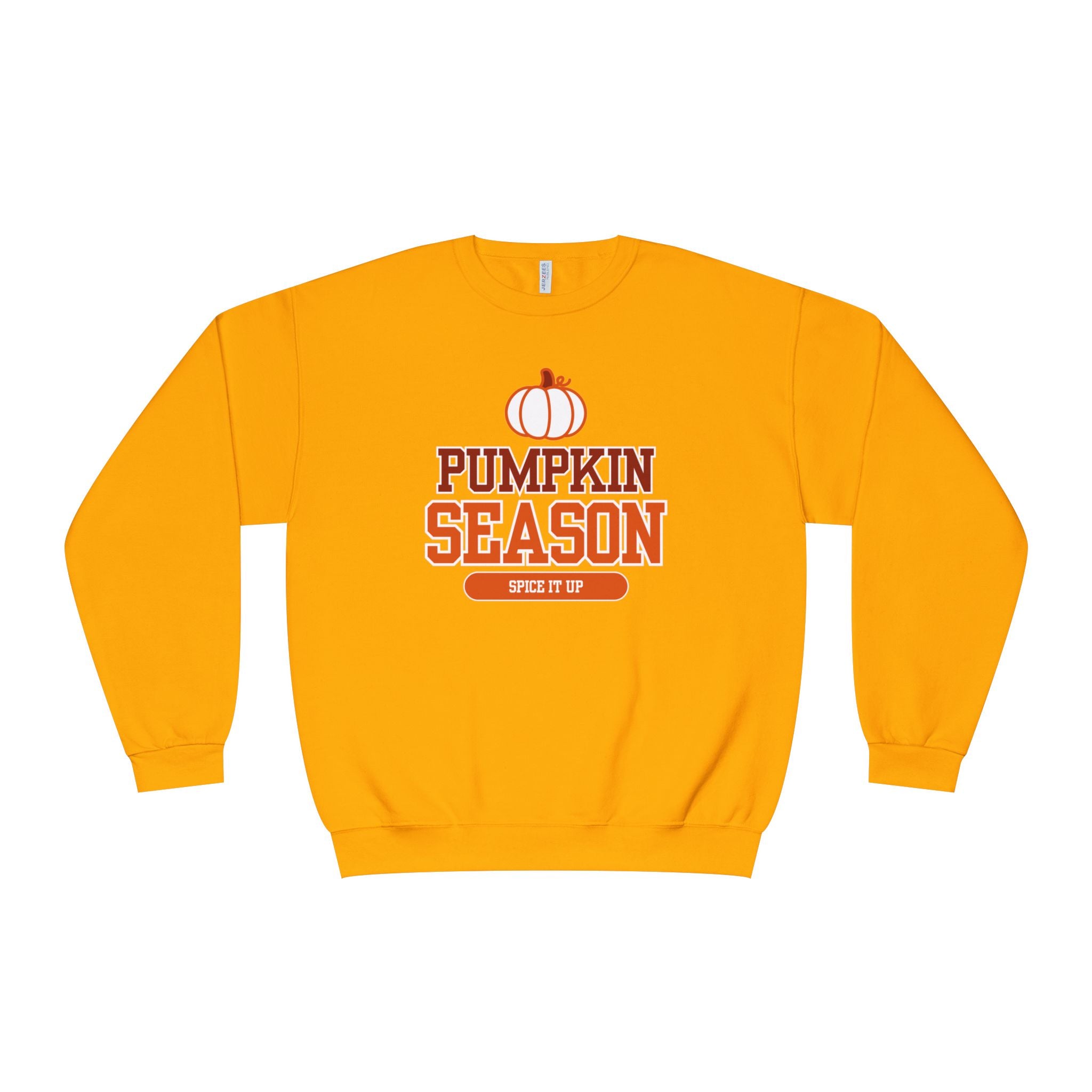 Pumpkin Season Crew Neck, Fall Sweatshirt, Halloween Apparel, Cozy Sweatshirt, Autumn Fashion, Seasonal Gift Idea