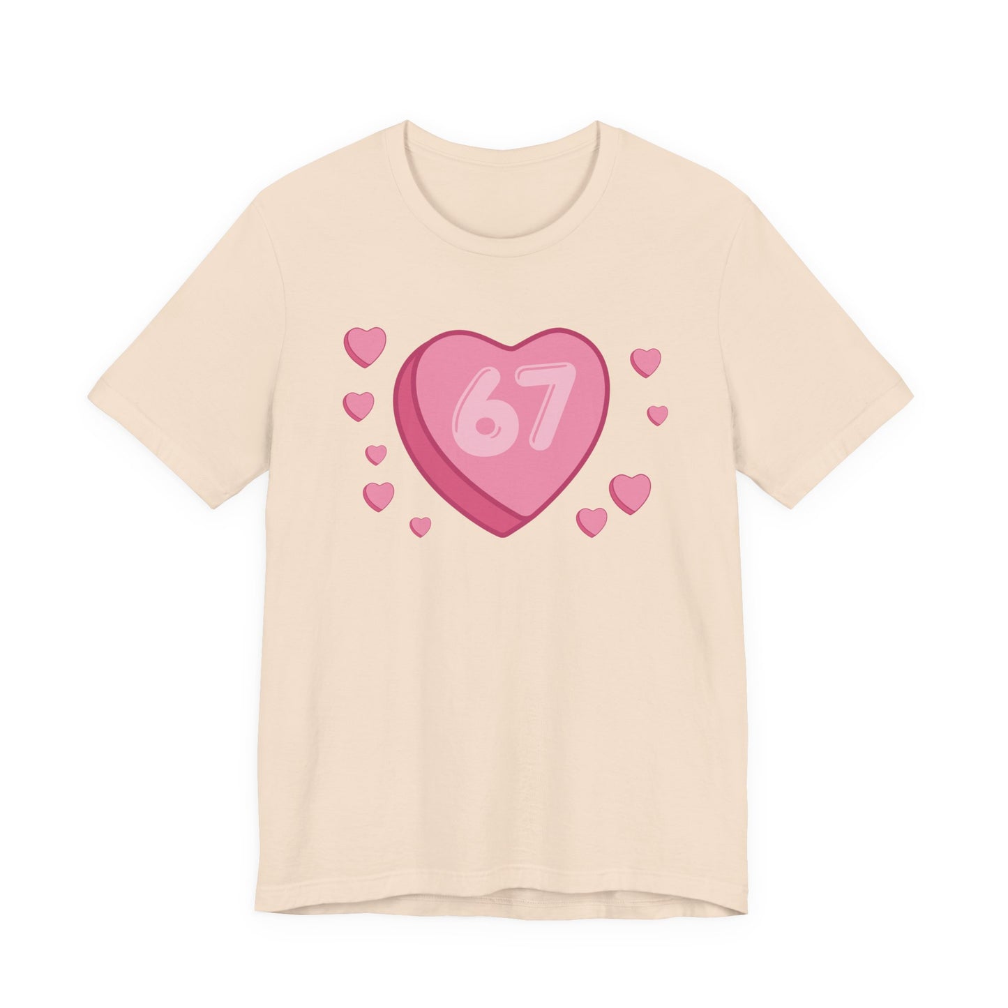 Heart Candy '67' T-Shirt — Conversation Heart Valentine Tee