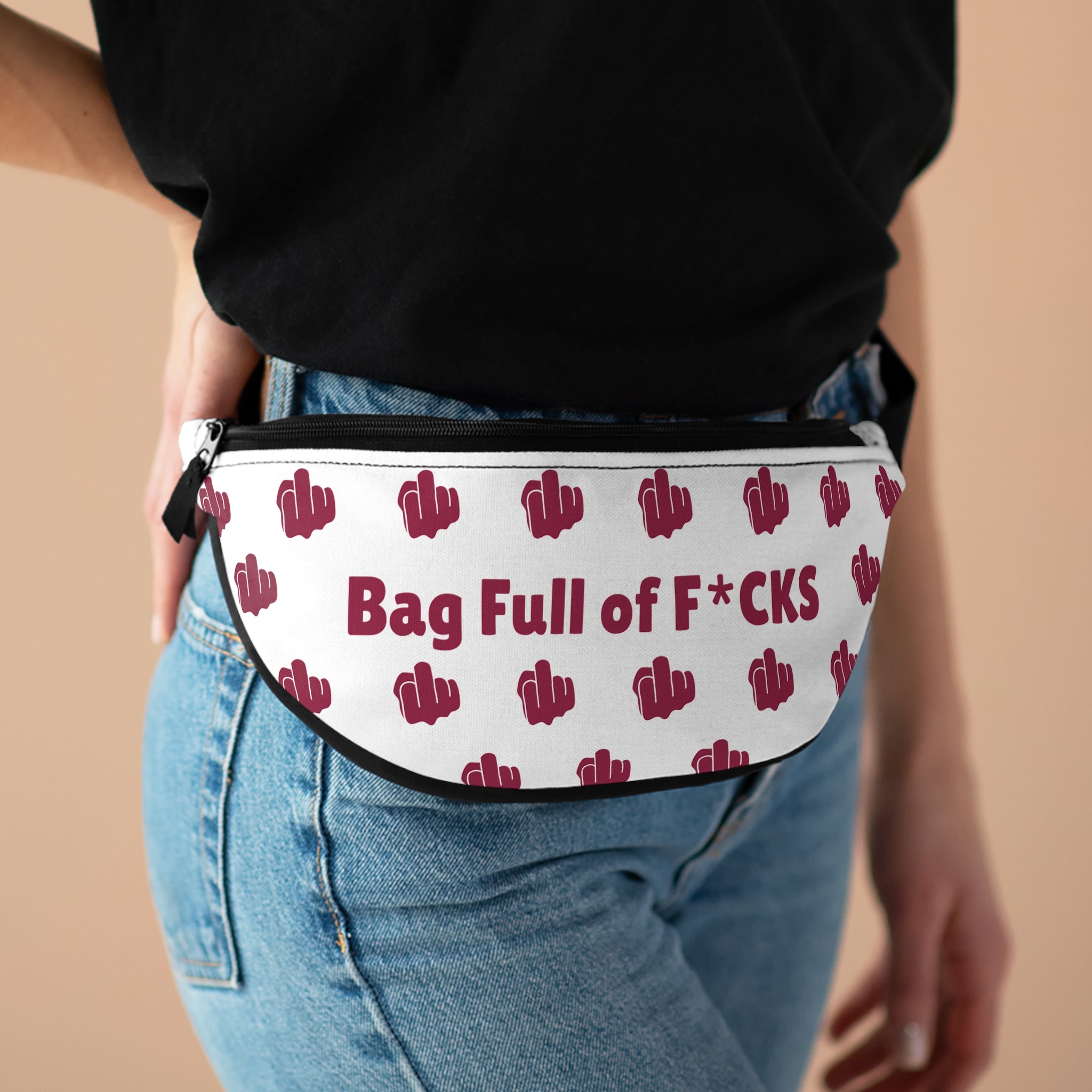 Fanny Pack — "Bag Full of F*cks" Graphic Waist Bag