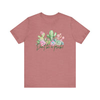 Cactus-Inspired Funny Tee - "Don't Be a Prick!" - Perfect Gift for Plant Lovers, Teens, Birthday, Summer Casual Wear, Gardening Fashion