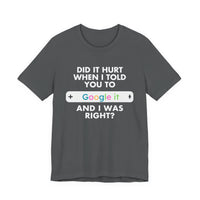 Google It Search Bar Tee