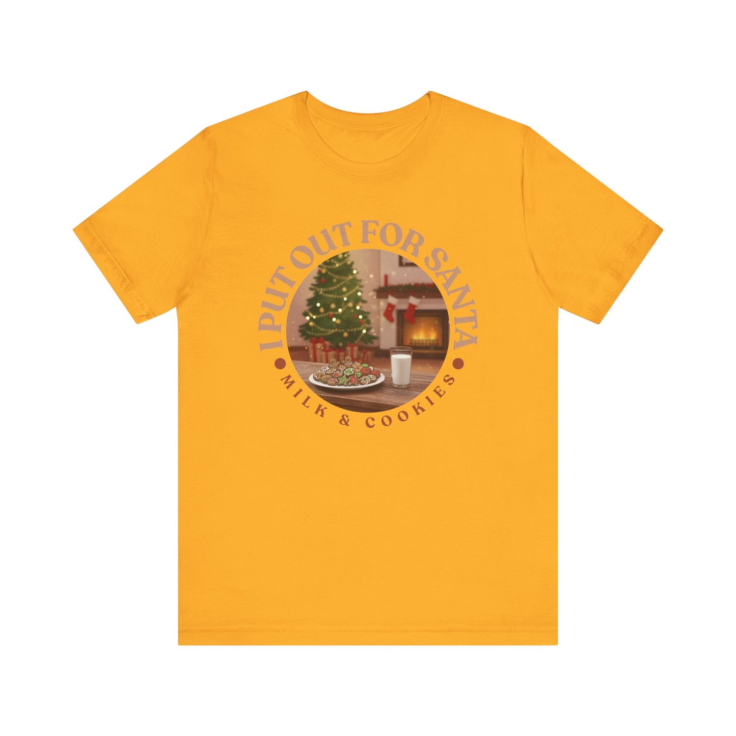 I Put Out for Santa Tee - Unisex Holiday Jersey Short Sleeve Shirt V5