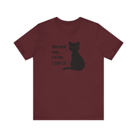 Black Cat Curse Tee: Funny T-Shirt, Cat Lovers Gift, Spooky Halloween Apparel, Unique Animal Shirt, Cozy Everyday Wear