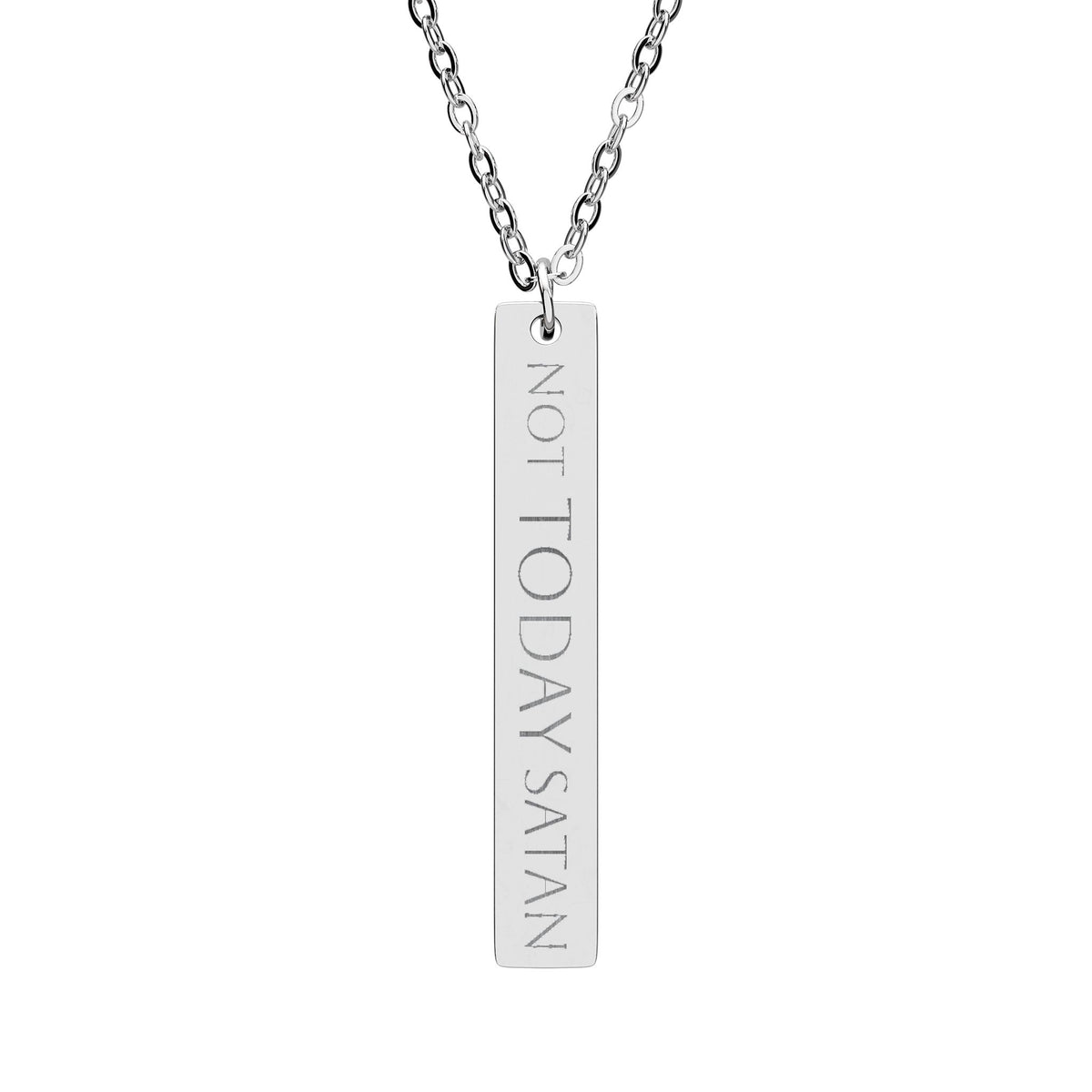 Not Today Satan Necklace