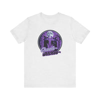 Cheers Witches Short Sleeve Tee - Spooky Vibes, Halloween Shirt, Unisex Graphic Tee, Witchy Apparel, Gift for Witches, Casual Witchwear