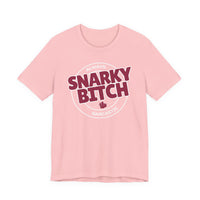Snarky Bitch Graphic Tee – "Always Sarcastic" Vintage-Style Slogan Shirt