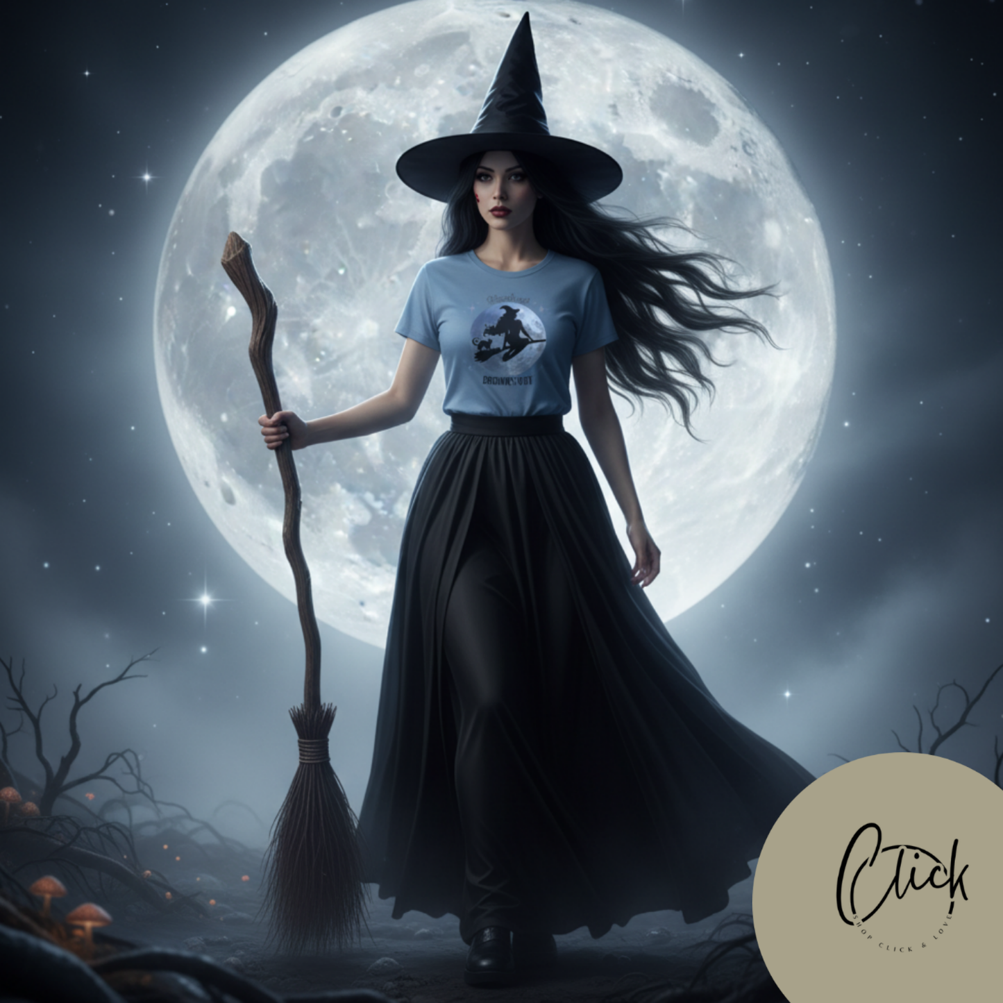 Moon's Out Broom's Out, Suns Out Guns Out, Witch Shirt, Unisex Halloween Tee