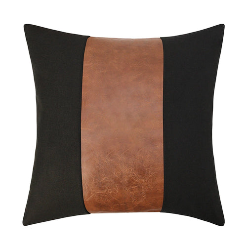PU Leather Luxury Pillow Case 45*45 Pillowcase Patchwork Pillow Cover