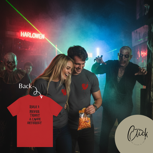 Never Trust A Love Interest Tee - Knife in Heart Tee