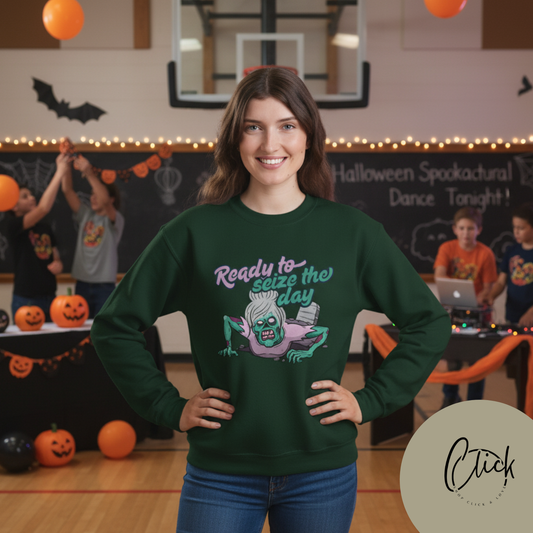 Zombie Motivation Crewneck Sweatshirt, Unisex Sweatshirt, Graphic Sweatshirt, Funny Apparel, Perfect for Halloween & Casual Wear, Gift [...]