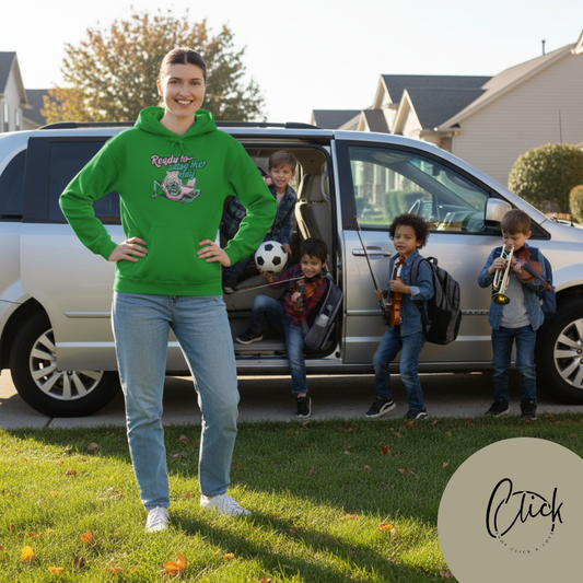 Zombie Vibes Hooded Sweatshirt - Seize the Day, Halloween Gift, Cozy Fall Wear, Unisex Pullover, Casual Comfort